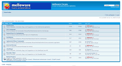 Desktop Screenshot of forum.melloware.com